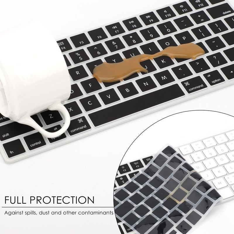 Allinside Black Cover for Apple Magic Keyboard (MLA22LL/A) with US Layout - Image 5